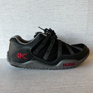 KURU Chicane Men's Black and Red Hiking Shoes Size 10.5